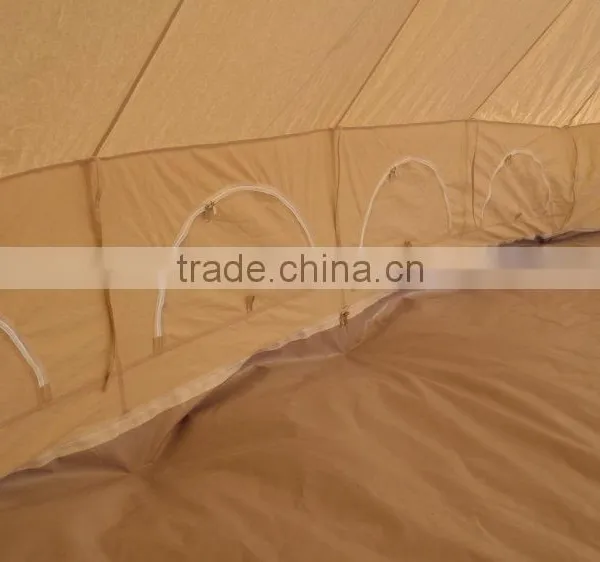 6x4M Double Roofs Emperor Twin Bell Tent With 100%cotton Canvas photo-5