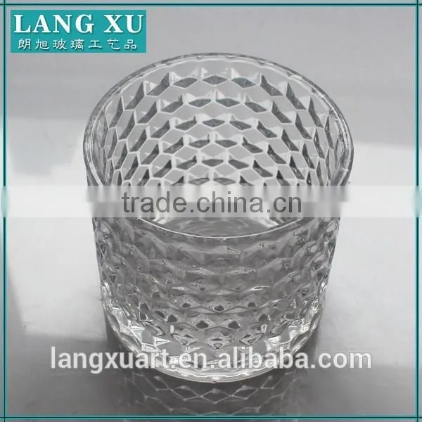 LX-B204 Hand Press Maxi Glass Candle Cup Holde photo-2