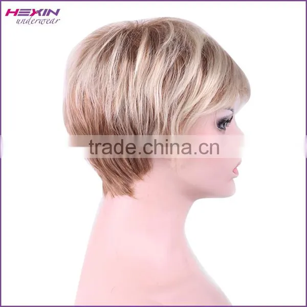 Guangzhou Yuexiu District Human Short Hair Wigs for African American photo-4
