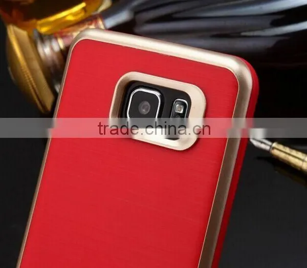 Fashion Motomo Cover Case for S7 S7 Edge Motomo Hybrid Silicon TPU 3 In 1 Brushed Tough Back Covers Shell for s7 photo-4