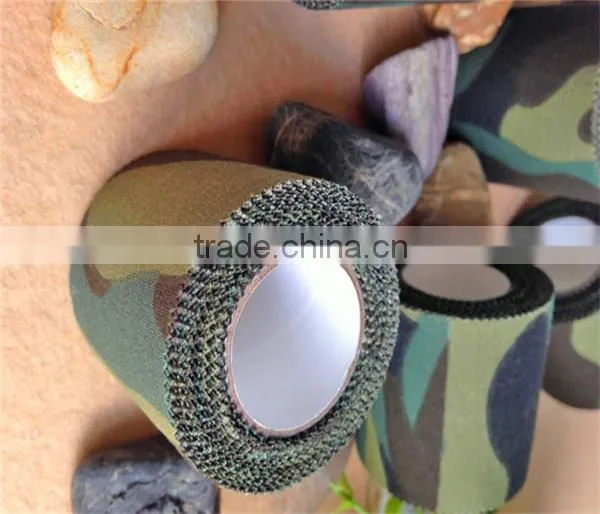 Mix Color Army Insulated Cotton Self Adhesive Tape Camo Camouflage Fabric Tape 4.5cm x 5M (length) photo-4