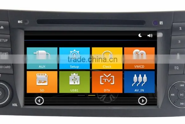 2 Din Car Dvd for BENZ W211 With Rear View Camera GPS BT IPOD TV Radio RDS photo-2
