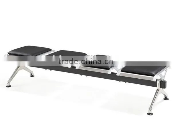 Retail Hospital Waiting Room Chair, Modern Railway Bus Station Waiting Seat With PU Cushion photo-2