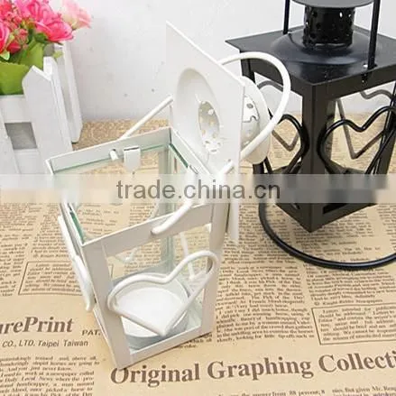 New Design Heart Shaped Retro Candlestick Classical European-style Metal Candle Holder for Home Decoration photo-3
