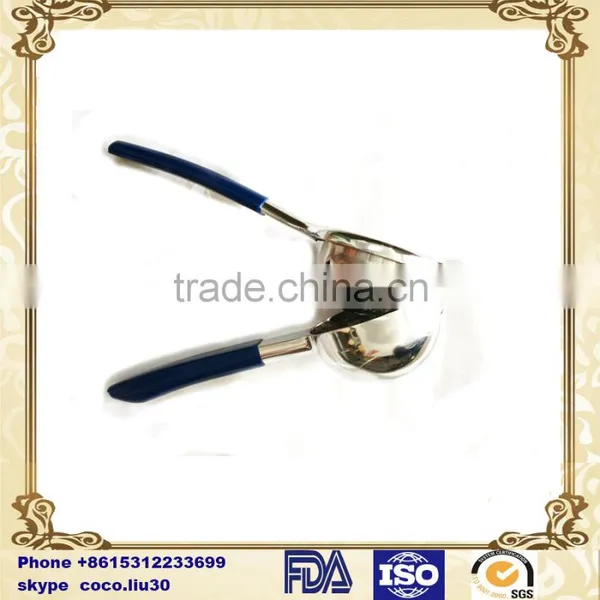 Quality Stainless Steel Lemon Squeezer With Silicone Handles ZDS1248 Quality Choice photo-4