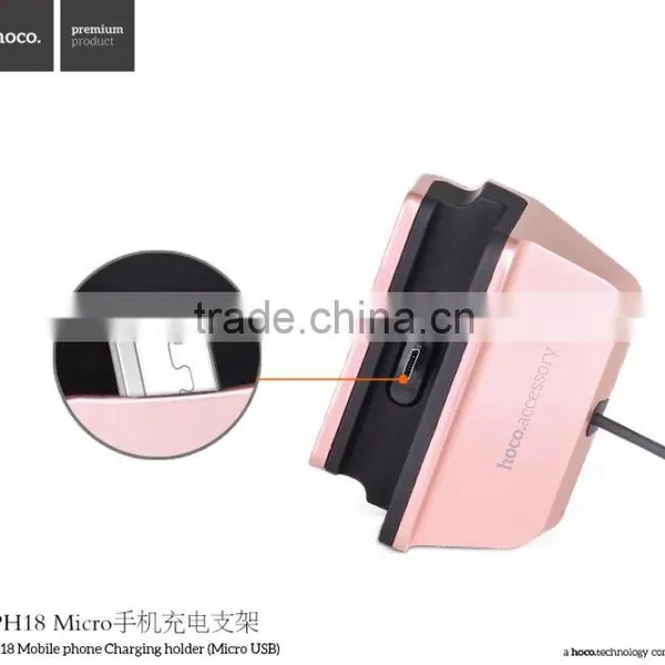 Original HOCO Charging Dock Holder For Micro USB Android Phone Lenovo Xiaomi Huawei Samsung HTC photo-5
