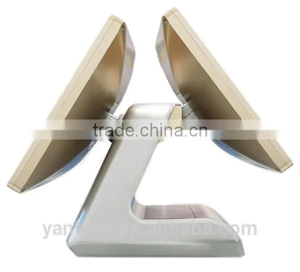 Aluminum Alloy Casing 15inch Double Touch Screen All in One for POS System photo-4