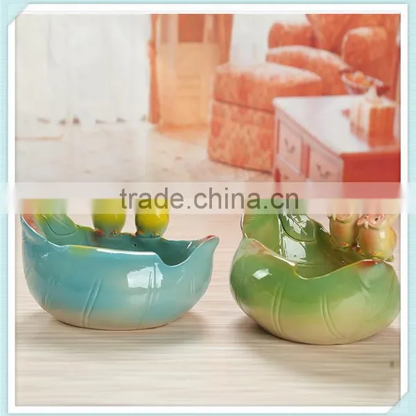 ceramic antique bird feeder for garden and birds
