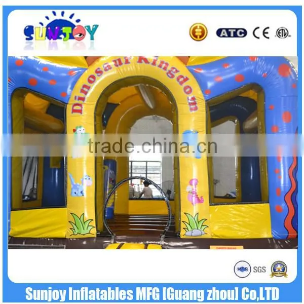 Whosale Inflatable Toys For Kids Inflatable Dinosaur Bouncy Castle Combo photo-6
