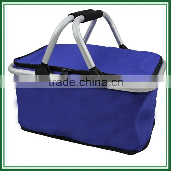 2 Persons Type and Polyester Material Collapsible Picnic Basket photo-5