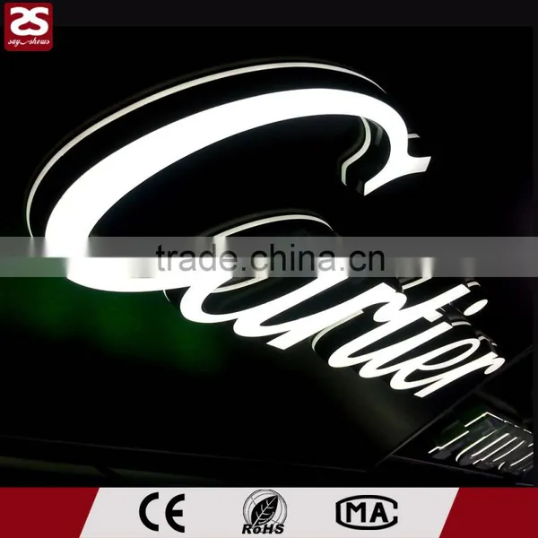 Factory Direct Sale Top Quality Acrylic 3d Letter Sign Illuminated Led Board photo-6
