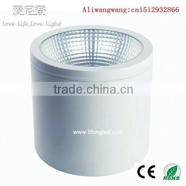 Aluminium 26w 32w 36w 50w 8inch Adjustable Surface Mounted Downlight With 2 Years Warranty China Supplier