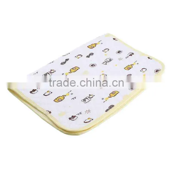 Portable Bamboo Waterproof Infant Contoured Changing Pad photo-3