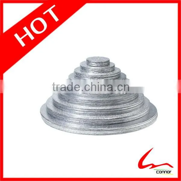 12" Round Silver Foil Cake Board photo-2