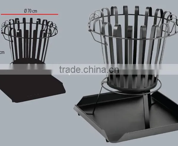 Wrought-iron Lattice Fire Pit From China photo-2