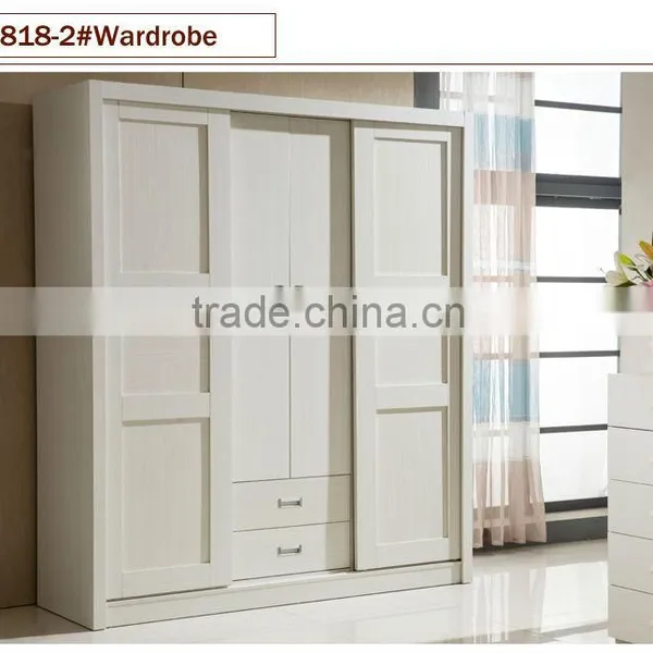 Wooden Small Bedroom Wardrobe Designs photo-5