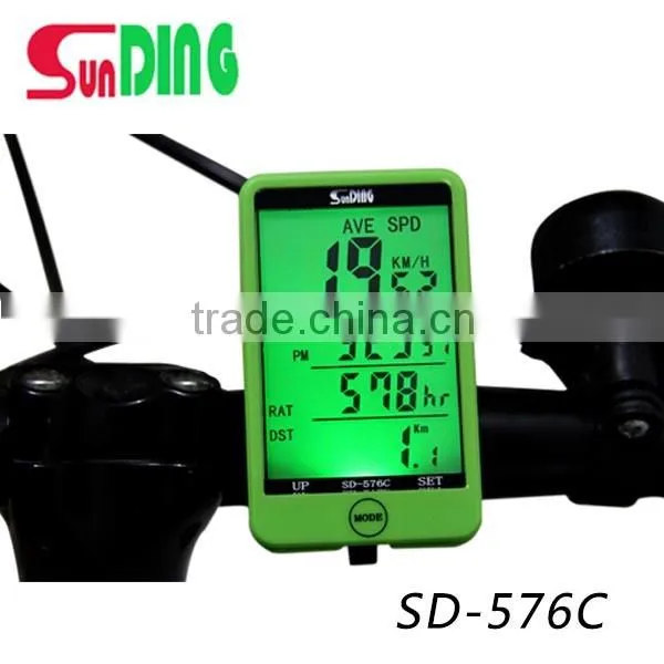Auto Backlight Bicycle Computer Touch Screen Bike Speedometer photo-3