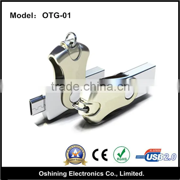Popular Smart Phone OTG USB Flash Drive,OTG U Disk for Android and Iphone(OTG-01) photo-3