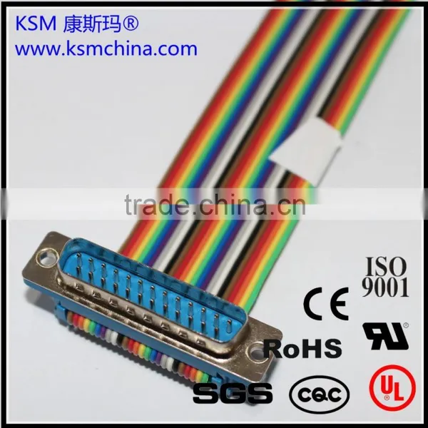 High Quality/ Cheap Price DB-25M-ET Wiring Harness Processing Wire Spring y Terminal and Connector