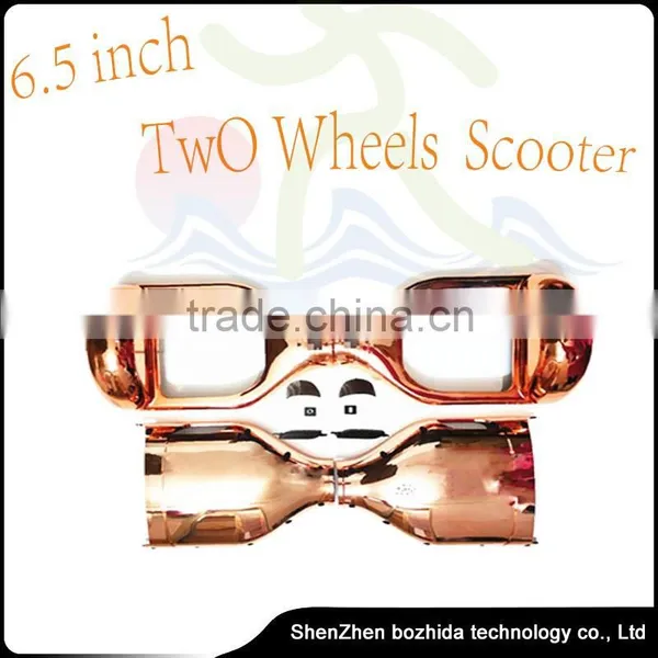 Bluetooth and LED Light Self Balancing Electric Smart Scooter Self Balance 2 Wheel Chrome Hover Board