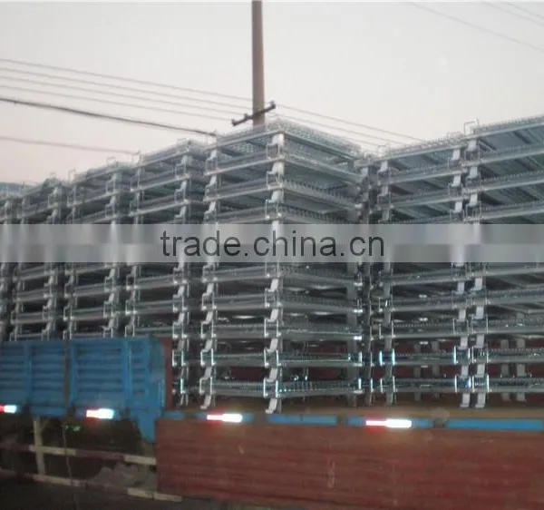 Collapsible Steel Wire Mesh Container for Industrial Warehouse Rack photo-3