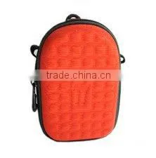 Fahion Red Color Leather Fabric EVA Camera Assistant Bag