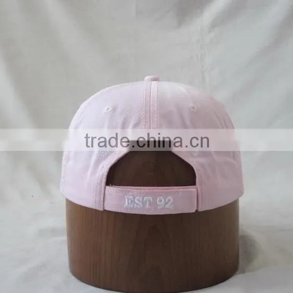100% Cotton Girls' Washed Cap for Golf photo-4