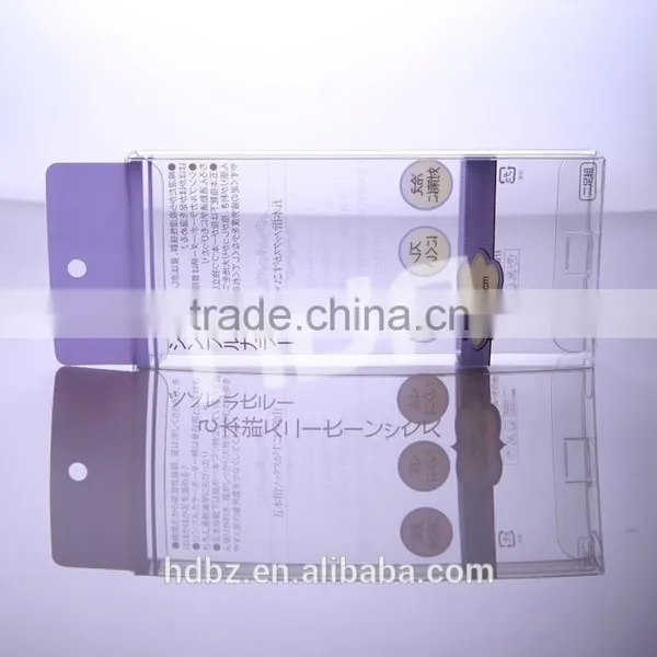 Hot-selling Custom Transparent Clear Tuck Top Pvc Plastic Box and Packaging photo-5
