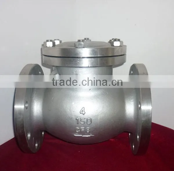 S.S Swing Check Valve With Thread Ends Conform To Asme Din Iso - Buy Swing Check Valve Pn16 photo-4