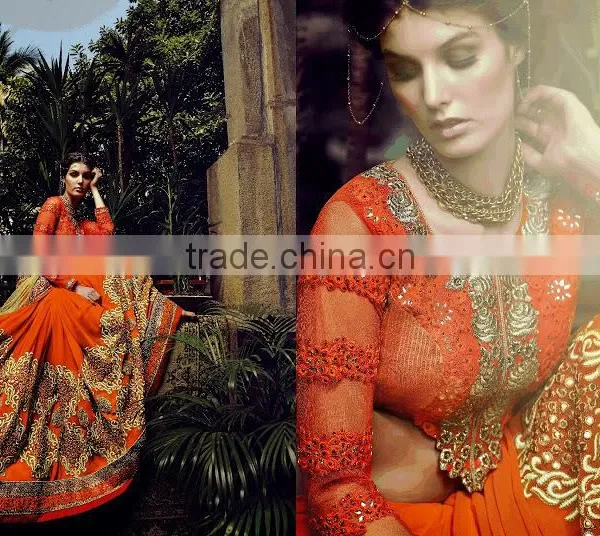 Lengha Saree Online Shopping photo-4