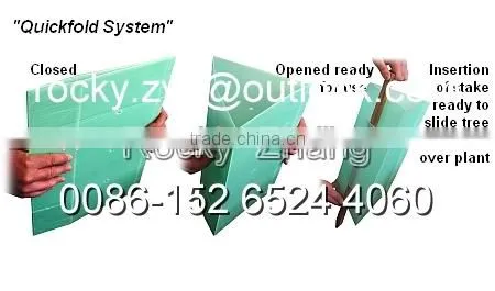 Strong PP Corrugated Tree Guards Tree Protection photo-2
