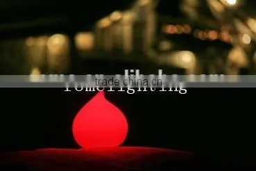Hot Sale Rechargeable Cordless LED Light up Decoration Table Peach Lamp photo-3