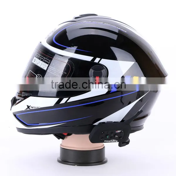 2016 New! 2 Pcs Bluetooth Motorcycle Helmet Intercom Interphone Headset Intercomunicador Motocicleta With Updated Soft Earphone photo-6