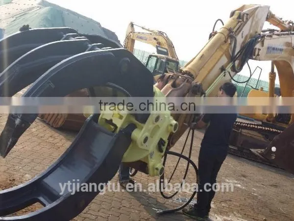 360 Angle Rotating Grapple for 12-16 Ton Excavator photo-2