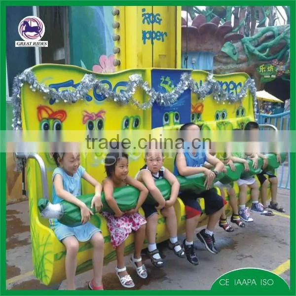 Frog Jumping Attractions for Children Amusement Park Equipment photo-2