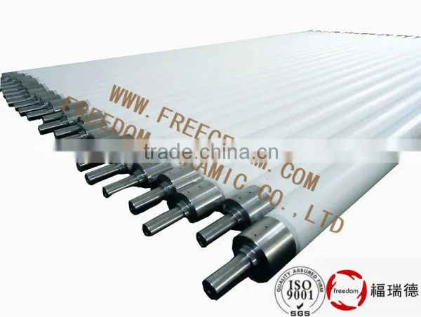 Quartz Ceramic Fused Silica Rollers For Glass Tempering Furaces photo-2