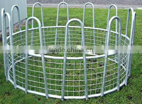 Hot Sale Galvanized Round Cattle and Carra Hay Feeder photo-2