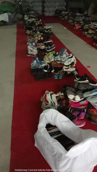 for Sale Cream Quality Used Shoes, Second Hand Shoes, Cream Used Sport Shoes photo-2