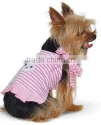 High fashion cheap priced Dog T shirts , Pet apparels
