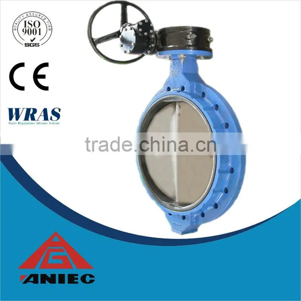 Double Flanged U Section Butterfly Valve, Concentric Type, DN50-DN1200 photo-3