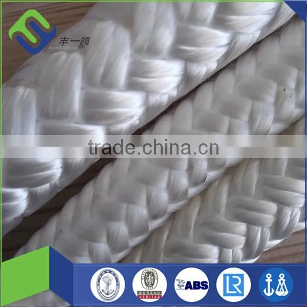 White 16mm Nylon Braided Rope Factory Supply photo-2