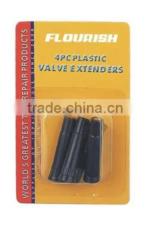 4pcs Tubeness Tire Repair Kit,extender Valve Cap photo-3