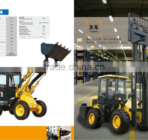 ZL08A Wheel Loader,800kg Mini Loader photo-3