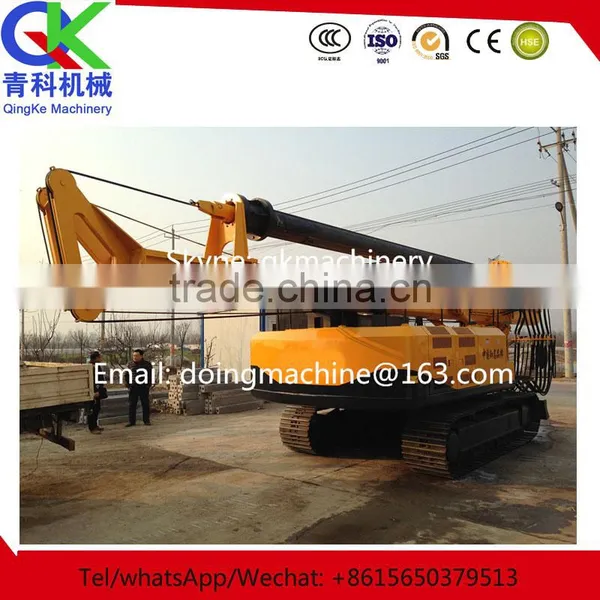 Truck Type Wheel Type Rotary Pile Drilling Rig Auger Drilling Rig photo-4