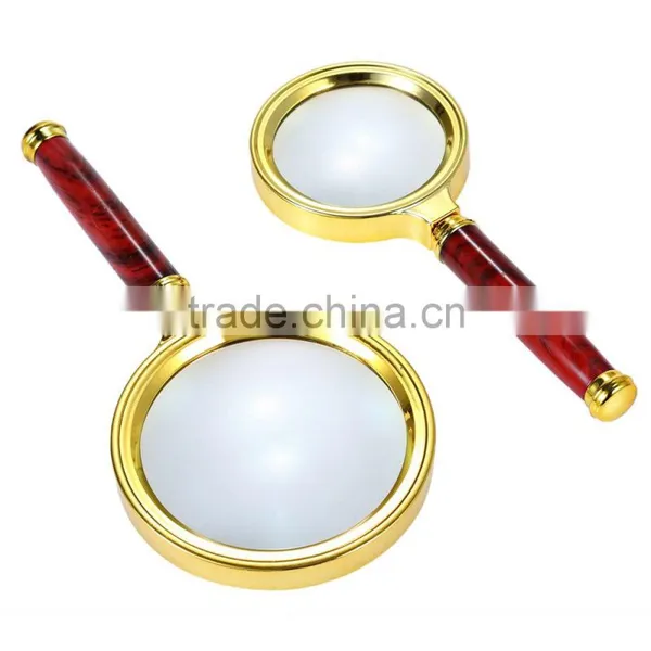 HD 80mm / 60mm Diameter Hand Held Reading Magnifier 10X Magnifying Glass Lens Jewelry Loupes photo-2