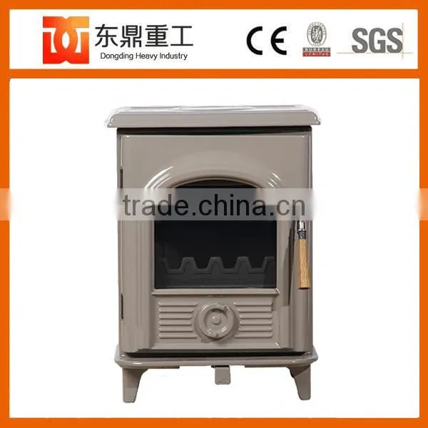 China Supplier Indoor Freestanding Enamel Fireplace/wood Burning Stove for 800sq.ft House Warming photo-5