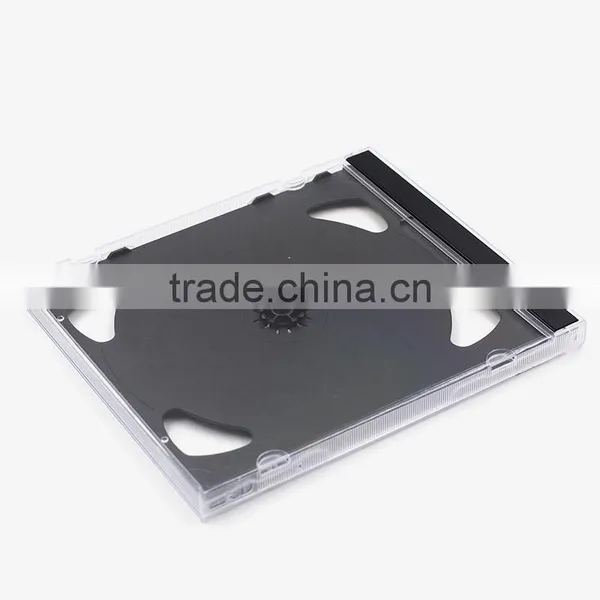 PP Material 10.4mm CD Jewel Case With Black Tray photo-3