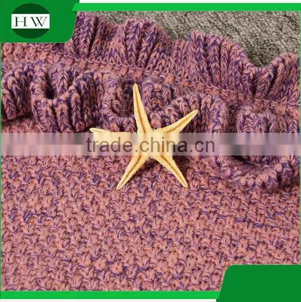 Amazon Wholesale Handmade Baby Kids Children Adults Knit Pattern Mermaid Tail Sleeping Bags photo-5