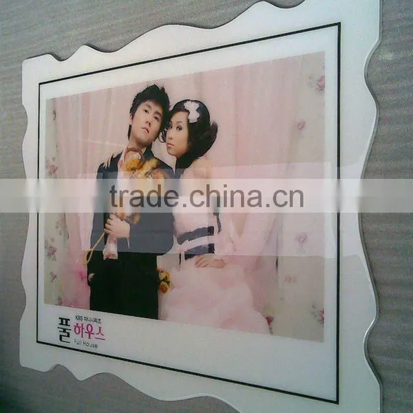 Photo Frame Edge Grinding Machine With Dust Removing