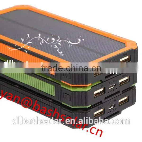 Powerbank Cute Solar STONE 12000mAh Portable Device Charger photo-4